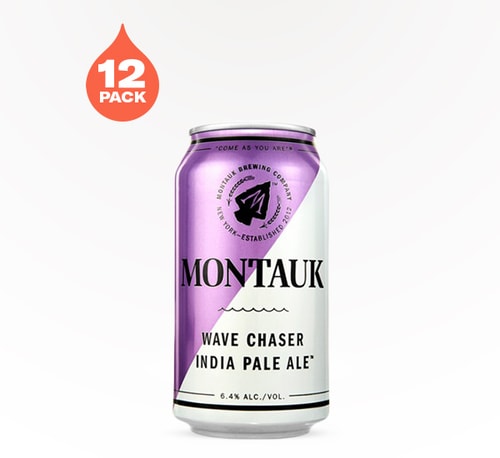Montauk Brewing Wave Chaser IPA 12 Cans (12oz)