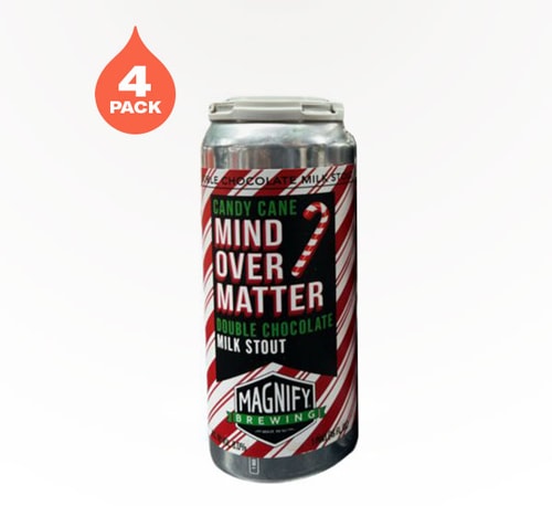 Magnify Brewing Mind Over Matter Candy Cane Stout 4 Pack 16oz