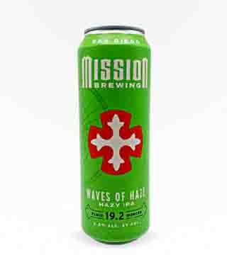 Mission Brewery Waves of Haze IPA 19.2oz (Can)