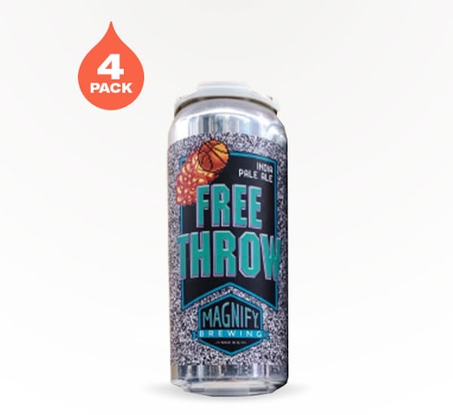 Magnify Brewing Free Throw IPA 4 Pack 16oz