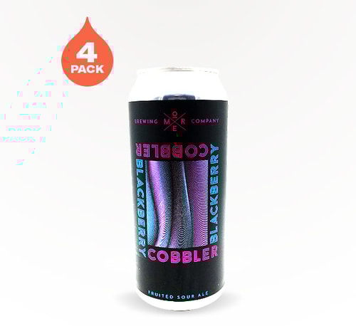 More Brewing Blackberry Cobbler Sour Ale 4 Pack (16oz)