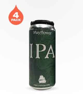 Mayflower Brewing IPA 4 Cans 16 oz