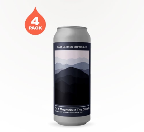 Mast Landing Brewing On A Mountain In The Clouds IPA 4 Pack (16oz)