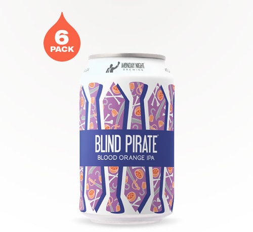 Monday Night Brewing Blind Pirate Blood Orange IPA 6 Cans (12oz)