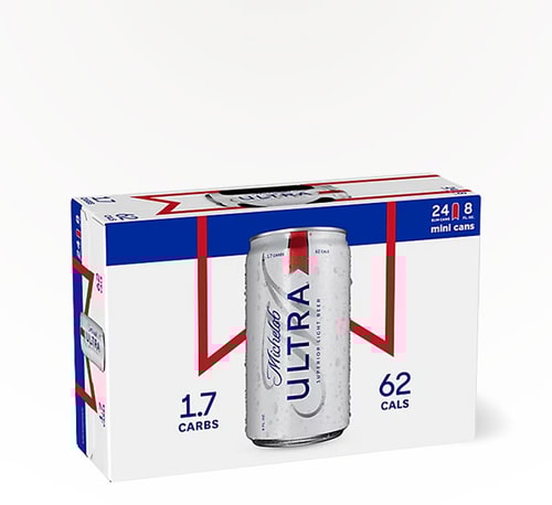Michelob Ultra Light Lager 24 Cans (12oz)