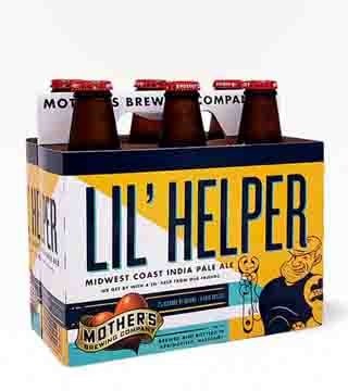 Mother's Brewing Lil' Helper IPA 6 Bottles 12 oz
