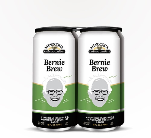 Minocqua Brewing Bernie Brew Lager 4 Pack (16oz)