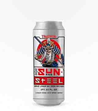 Maiden Brews x Robinsons Brewery Trooper Sun and Steel Saké Lager 16oz (Can)
