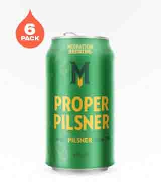 Migration Brewing Proper Pilsner 6 Cans (12oz)