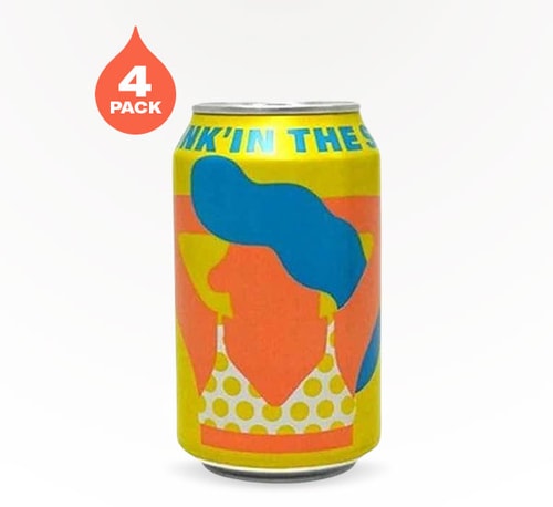 Mikkeller Brewing Drink'in The Sun Non Alcoholic Wheat Beer 4 Bottles (11.2oz)