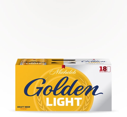 Michelob Golden Light Light Draft Beer 18 Cans (12oz)