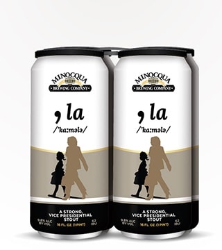 Minocqua Brewing LA Stout 4 cans 16 oz