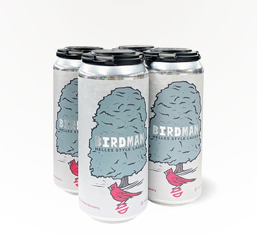 Modern Brewery BirdMan Helles Style Lager 4 Pack 16oz