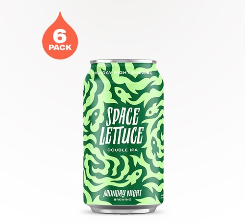 Monday Night Brewing Space Lettuce Double IPA 6 Cans (12oz)