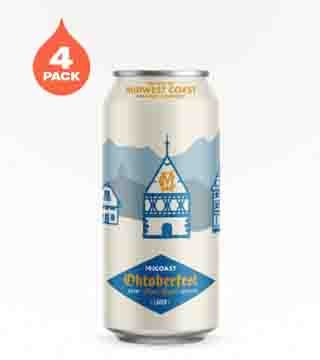 Midwest Coast Brewing Oktoberfest Lager 4 Cans 16 oz