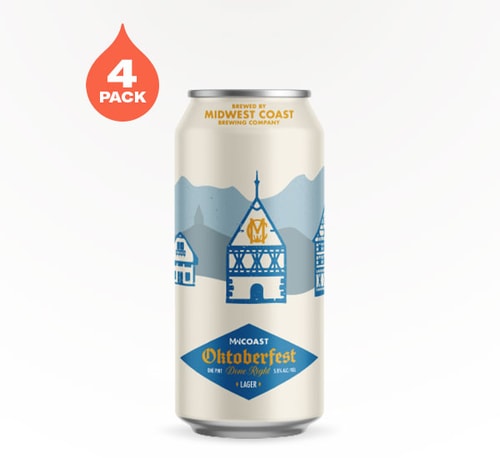 Midwest Coast Brewing Oktoberfest Lager 4 Pack (16oz)