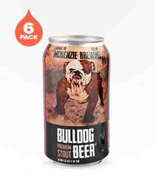 McKenzie Brewing Bulldog Stout 6 Cans (12oz)