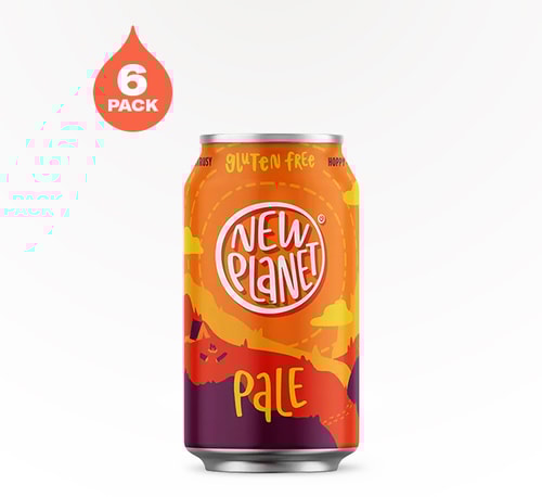 New Planet Brewing Pale Ale Gluten Free Specialty Beer 6 Cans (12oz)