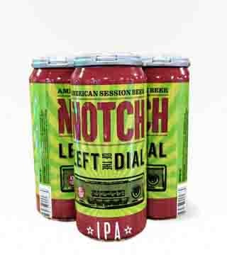 Notch Brewing Left of the Dial IPA 4 Cans 16 oz