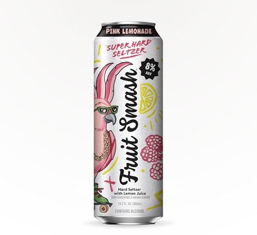 New Belgium Brewing Fruit Smash Pink Lemonade Hard Seltzer 19.2oz Can