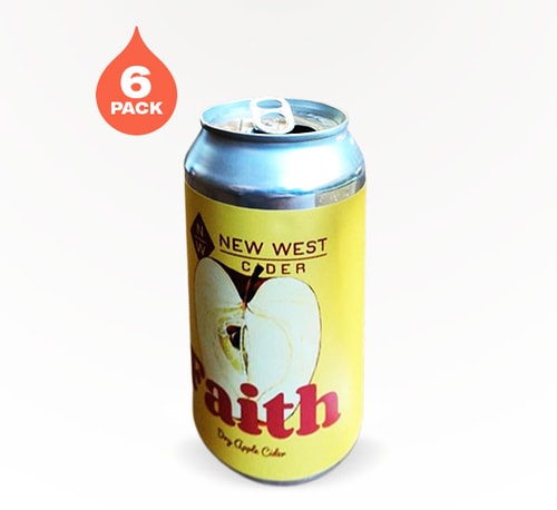 New West Cider Faith Hard Cider 6 Cans (12oz)