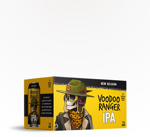 New Belgium Brewing Voodoo Ranger IPA 6 Cans (12oz)