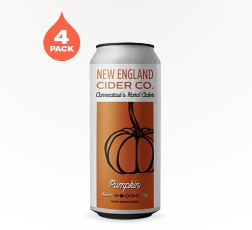 New England Cider Pumpkin 4 Pack (16oz)