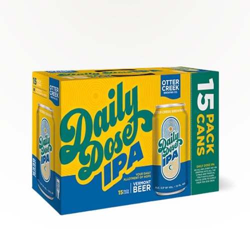 Otter Creek Brewing Daily Dose IPA 15 Cans (12oz)