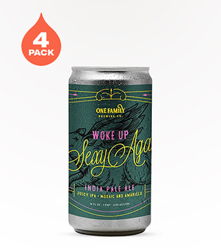 One Family Brewing Woke Up Sexy Again IPA 4 cans 16 oz