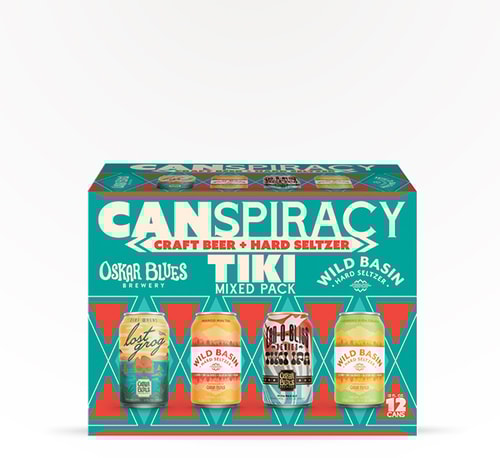 Oskar Blues Brewery CANspiracy Tiki Mixed Pack 12 Cans (12oz)