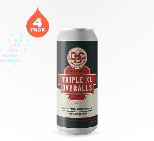 Oswego Brewing Triple XL Overalls Imperial Stout 4 Pack (16oz)