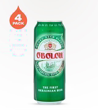 Obolon Svitle Lager 4 cans 16.9 oz