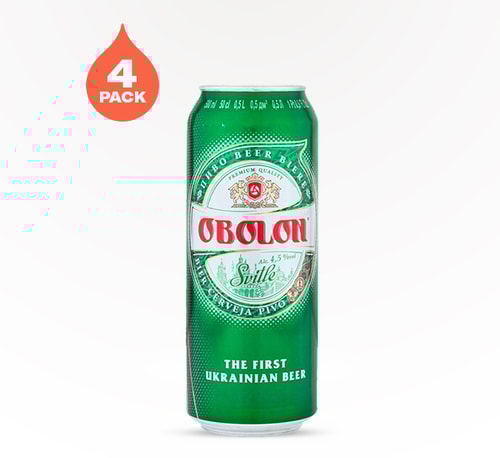 Obolon Svitle Lager 4 Pack (16oz)