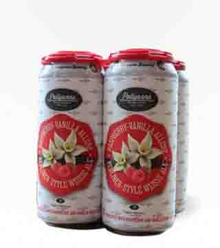Pollyanna Brewing Raspberry Vanilla Allure Berliner Weisse 4 Cans 16 oz