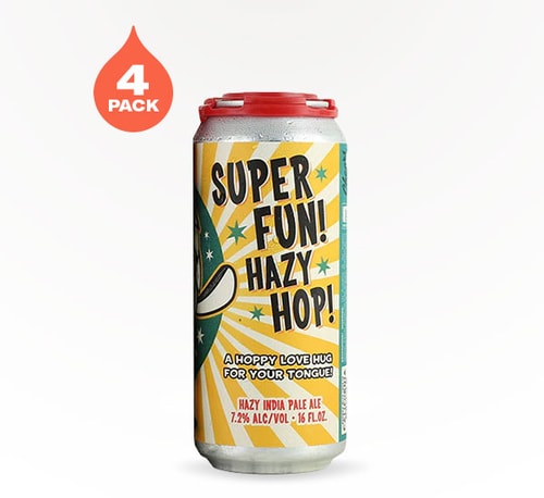 Paperback Brewing Super Fun Hazy Hop IPA 4 Pack (16oz)