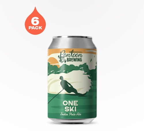Pontoon Brewing One Ski IPA 6 Cans (12oz)