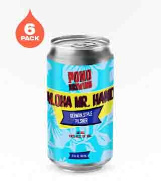 Pono Brewing Aloha Mr. Hand Pilsner 6 Cans 12oz