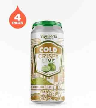 Pipeworks Brewing Cold Crispy Lime Lager 4 Cans 16 oz
