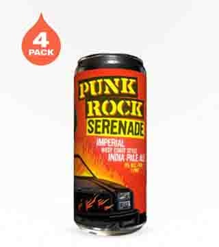 Paperback Brewing Punk Rock Serenade Double IPA 4 Cans 16 oz