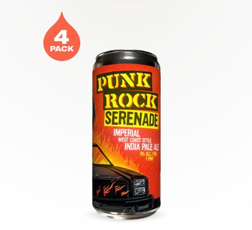 Paperback Brewing Punk Rock Serenade Double IPA 4 Pack (16oz)
