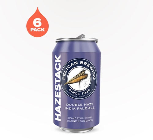 Pelican Brewing Hazestack Double Hazy IPA 6 Cans (12oz)