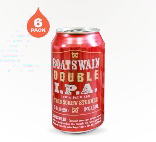 Rhinelander Brewing Boatswain Double IPA 6 Cans (12oz)