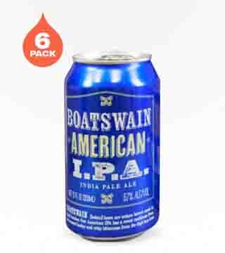 Rhinelander Brewing Boatswain American IPA 6 Cans (12oz)