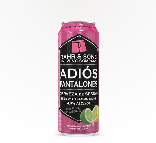 Rahr and Sons Brewing Adiós Pantalones Lemon Lime Ale 19.2oz (Can)