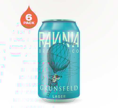 Ravinia Brewing Grunsfeld Lager 6 Cans (12oz)