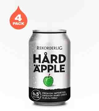 Rekorderlig Hard Apple Hard Cider 4 Cans 12 oz