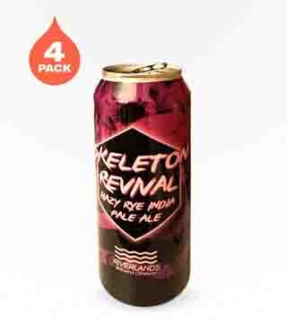 Riverlands Brewing Skeleton Revival IPA 4 Cans 16 oz
