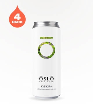 Ōslō Brewing Kveik IPA 4 Cans 16 oz