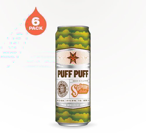 Sixpoint Brewery Puff Puff Cloudy Double IPA 6 Cans (12oz)