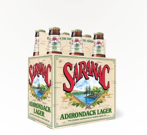 Saranac Brewing Adirondack Amber Lager 6 Bottles (12oz)